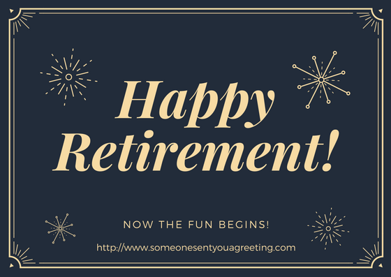 Happy Retirement ecard