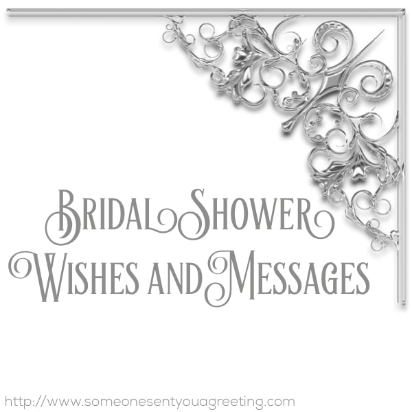 Bridal Shower Wishes and Messages