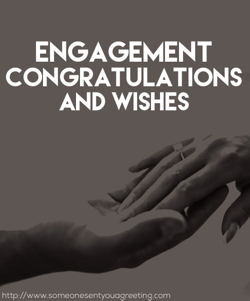 Engagement Congratulations and Wishes – Someone Sent You A Greeting