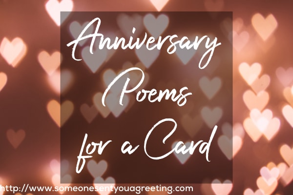 For short anniversary her poems