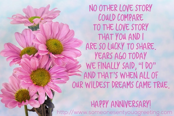 Poems her for anniversary short