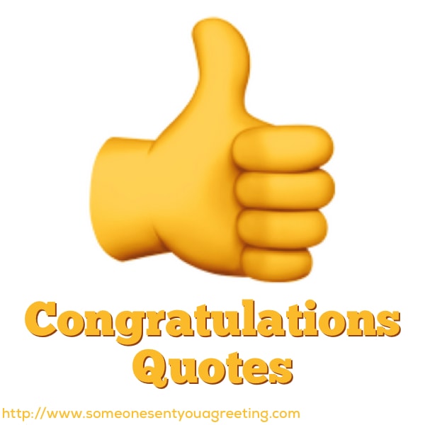 Congratulations Quotes