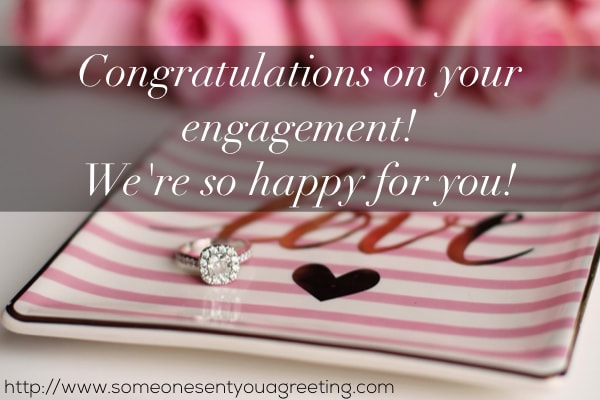 Engagement Congratulations and Wishes – Someone Sent You A Greeting