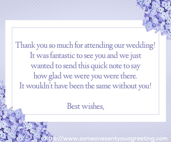 wedding thank you speech sample singapore