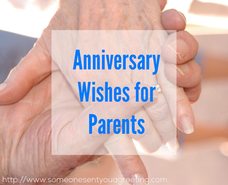 Anniversary Wishes for Parents