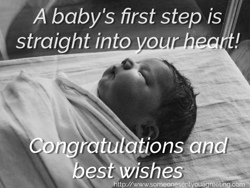 Congratulations messages and new baby wishes
