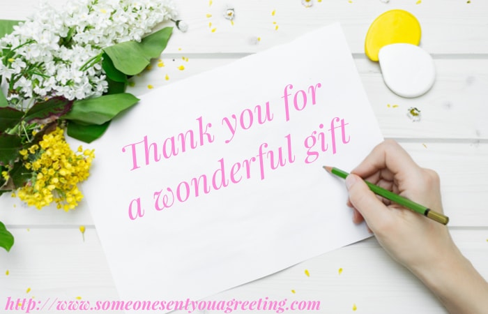 Thank You Messages for Gifts You Received