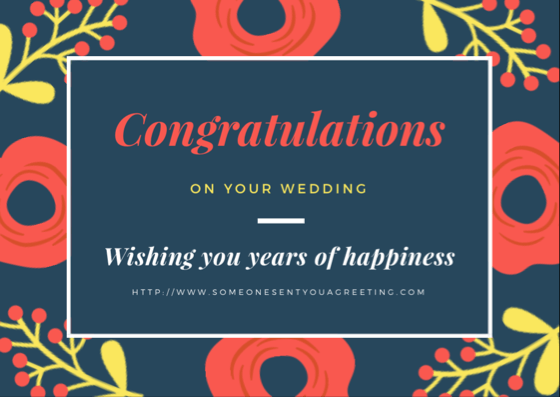 Wedding Congratulations eCards