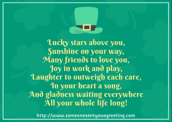 Irish Blessings, Sayings and Proverbs - Someone Sent You A Greeting