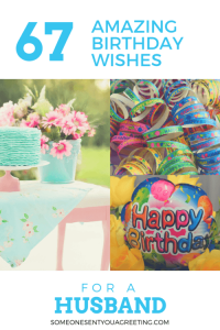 Happy birthday wishes for husband
