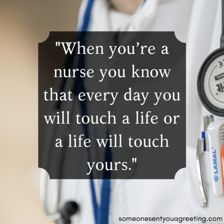 Inspirational Nurse Quote