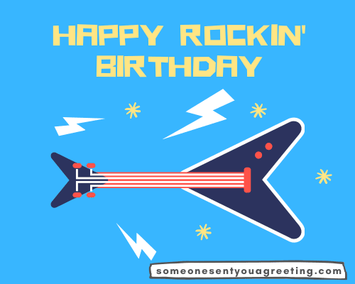 happy rockin birthday message