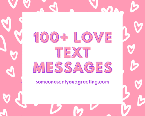 how to express love to someone through text