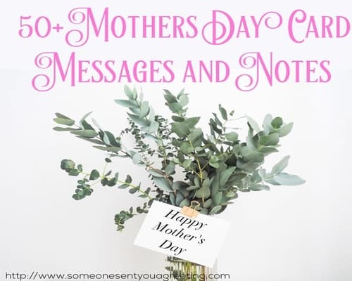 Mother’s Day messages and notes