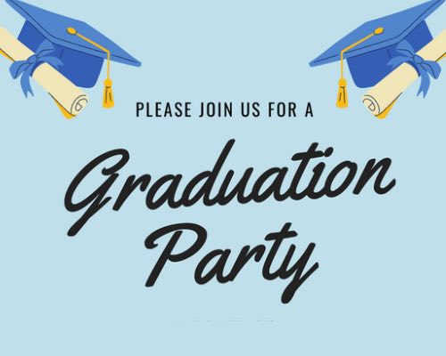 free printable graduation party invitation templates