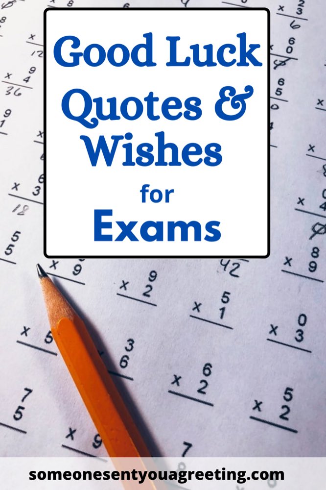 good luck quotes and wishes for exams Pinterest small