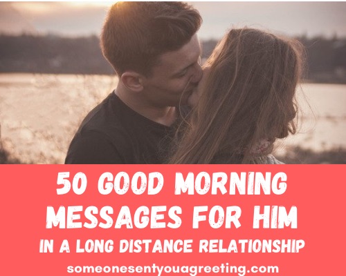 Him for romantic distance messages long Romantic Love