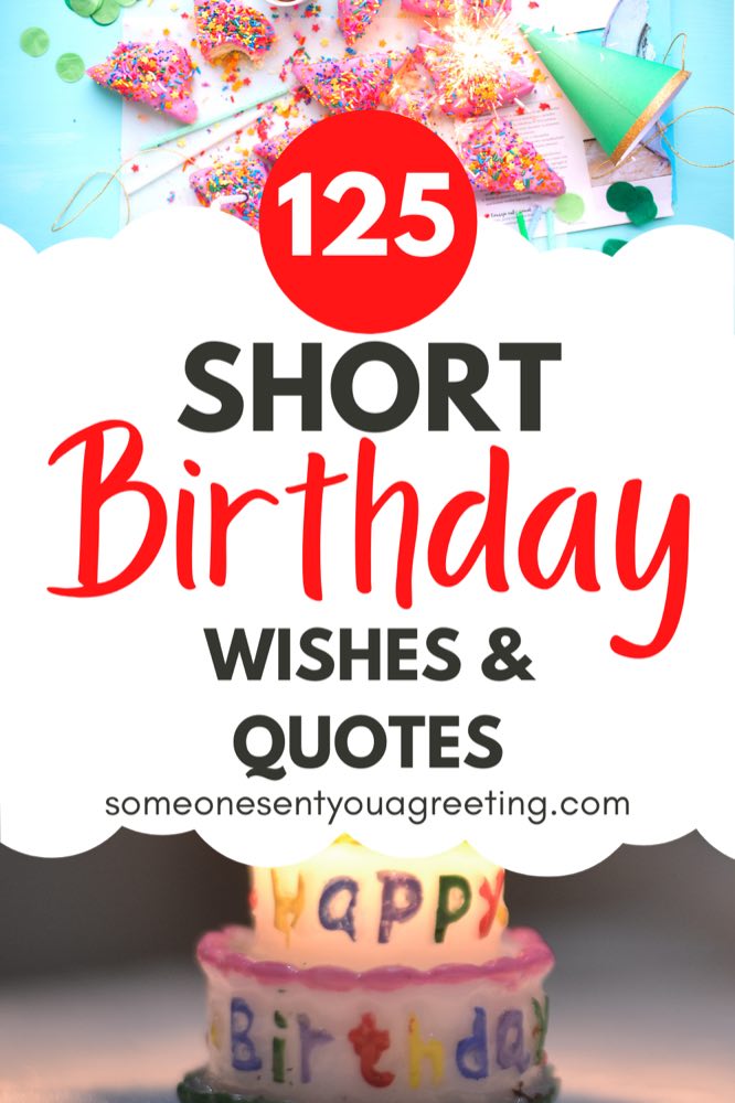 Short Birthday Wishes and Messages Image