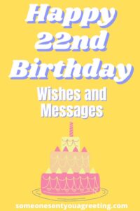 happy 22nd birthday wishes