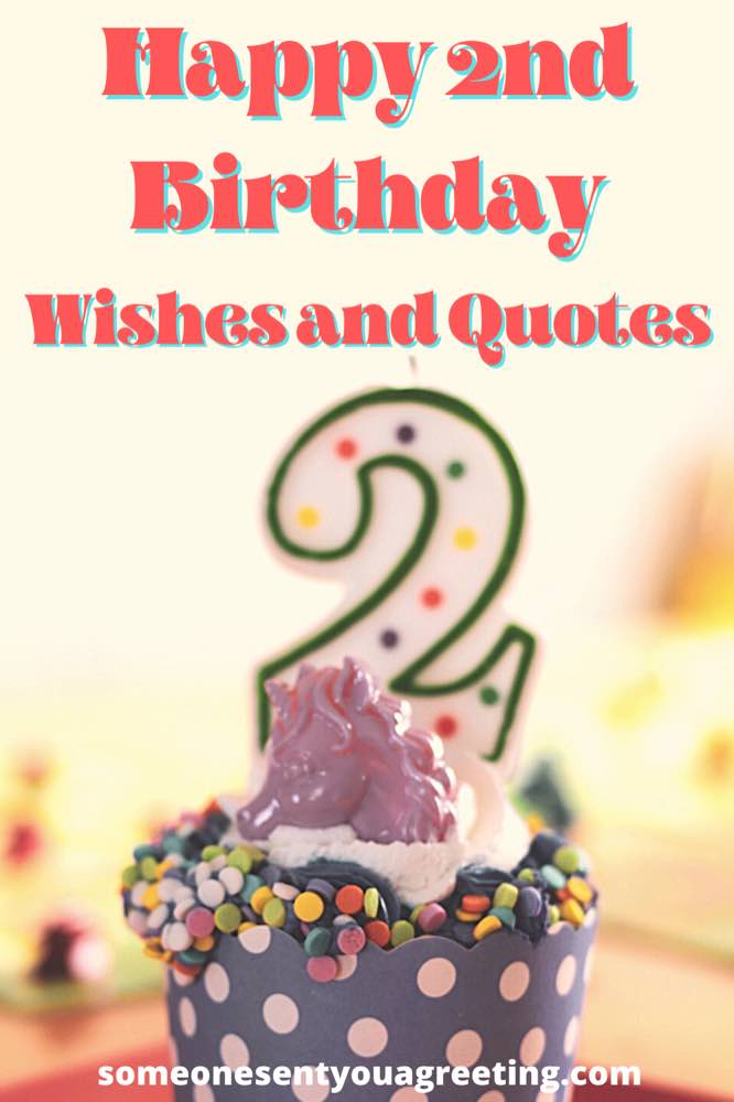 Happy 2nd birthday wishes