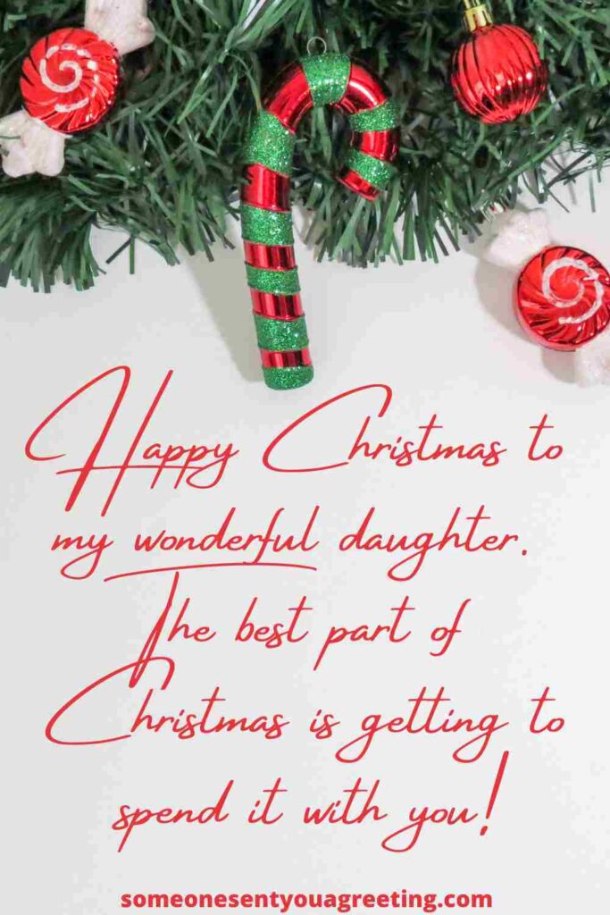 41 Christmas Wishes for your Daughter (Short, Funny and Moving) Someone Sent You A Greeting