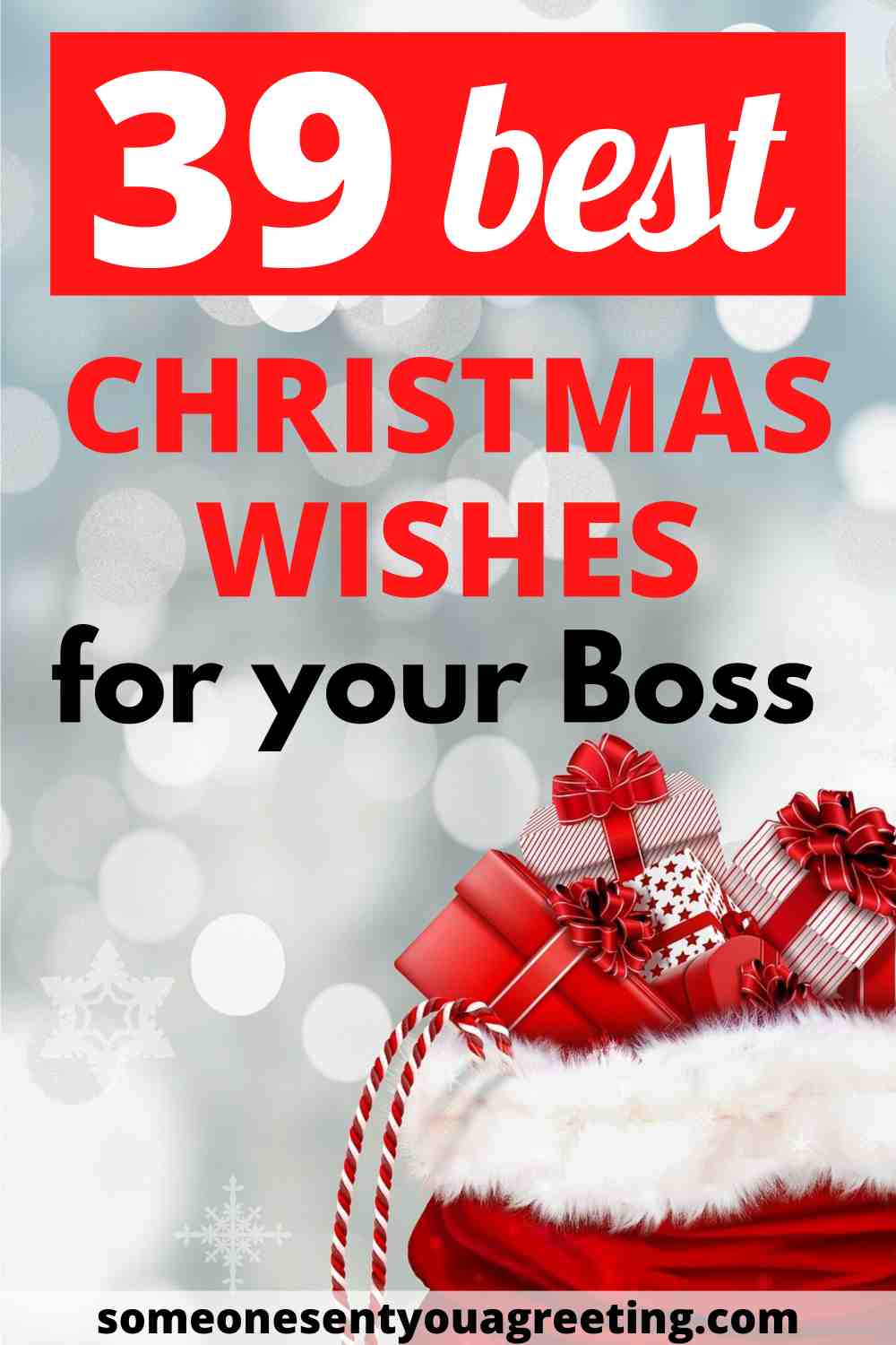 Christmas wishes for boss