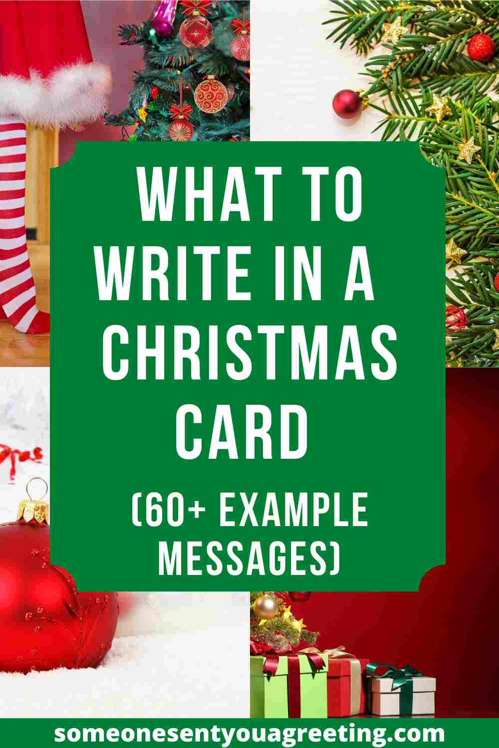 what to write in a Christmas card
