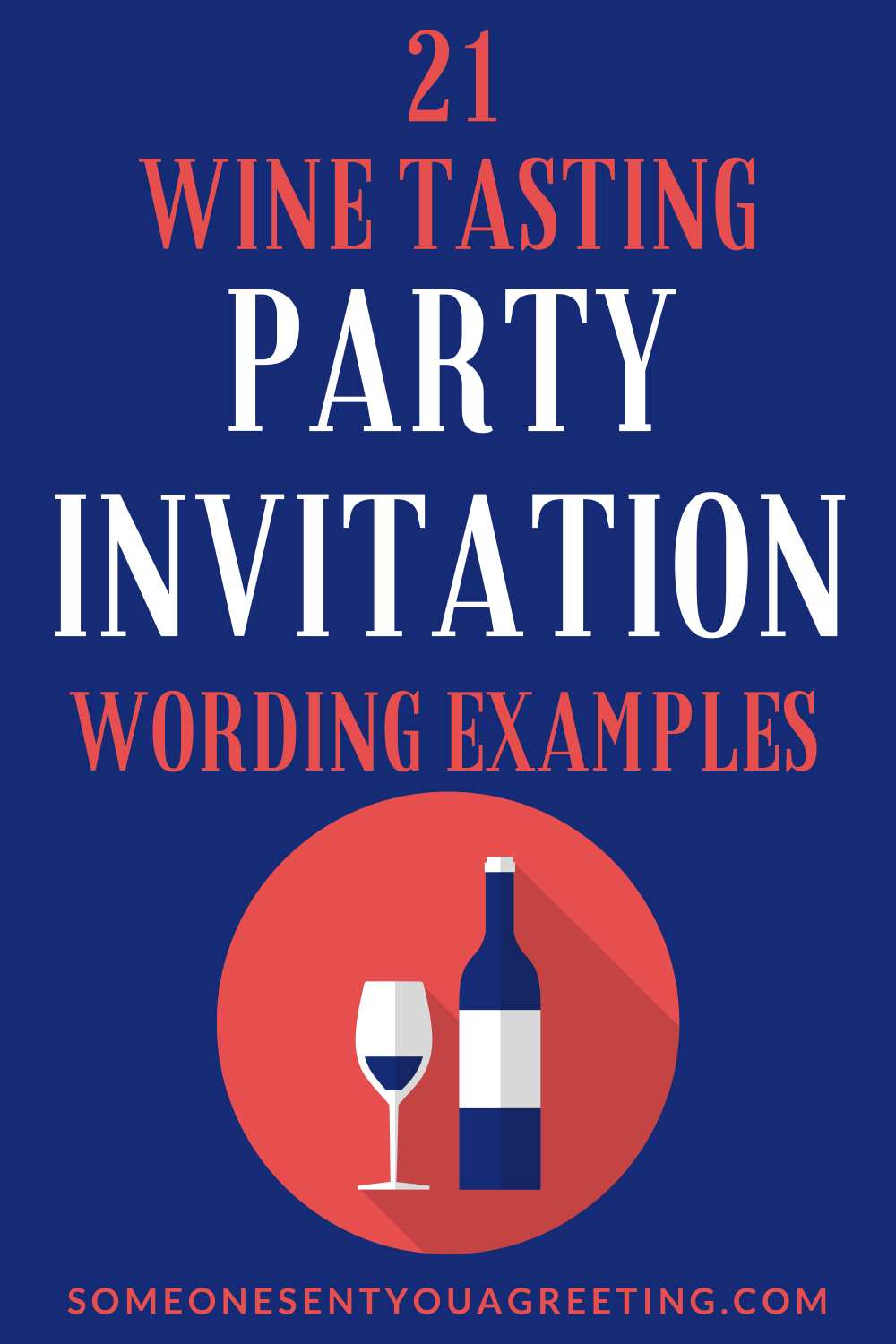 wine tasting invitation wording examples