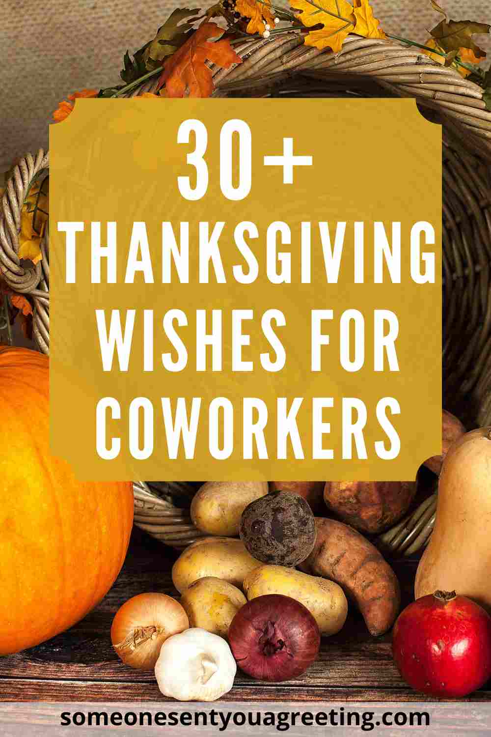 thanksgiving wishes for coworkers