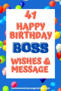 happy birthday wishes for boss