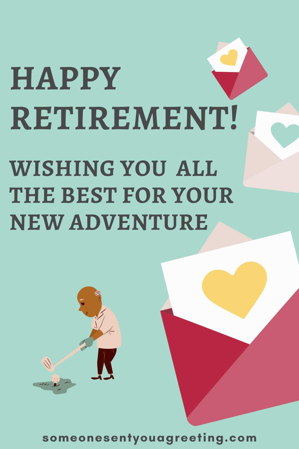 wishing you the best for your retirement