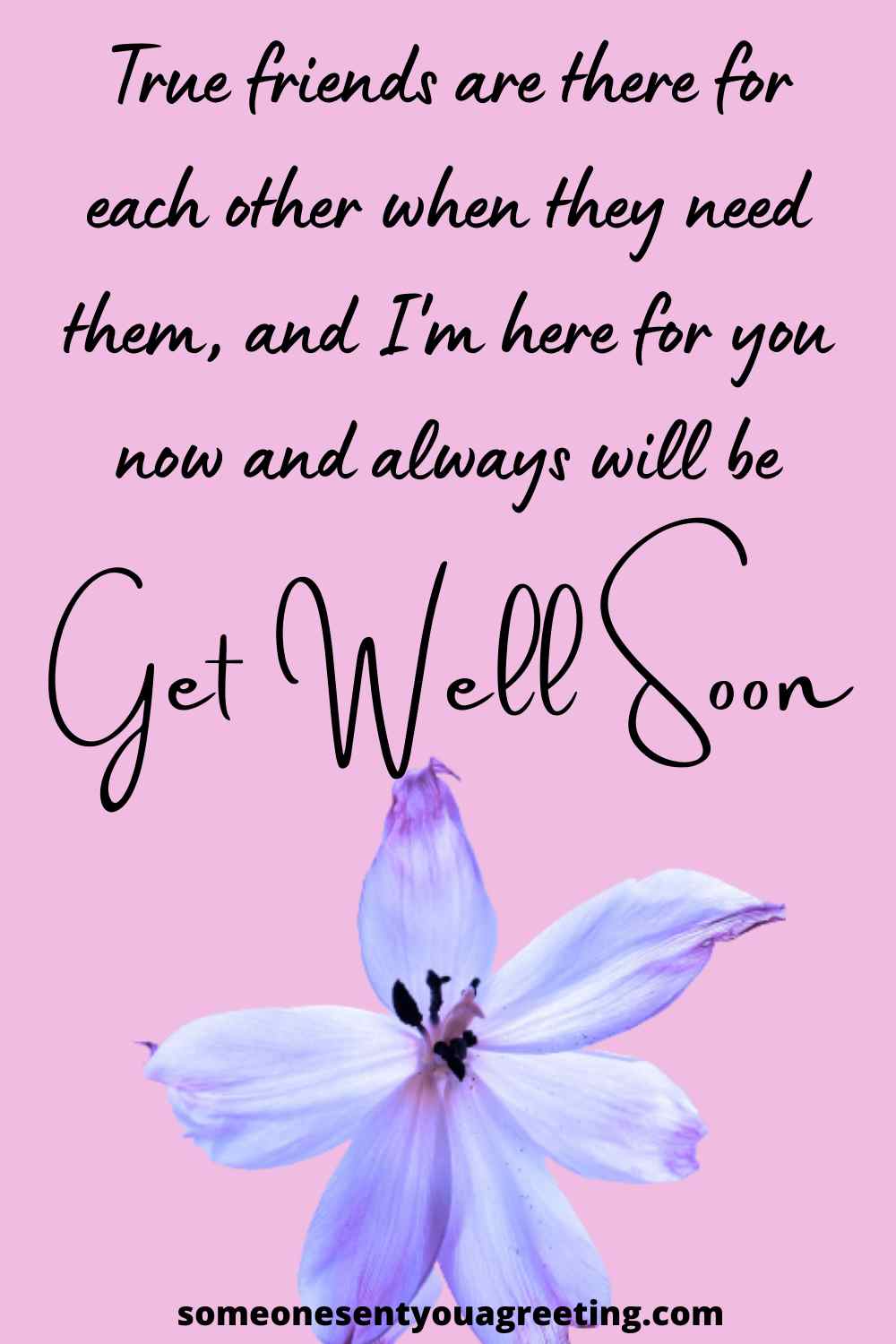 get well soon friend
