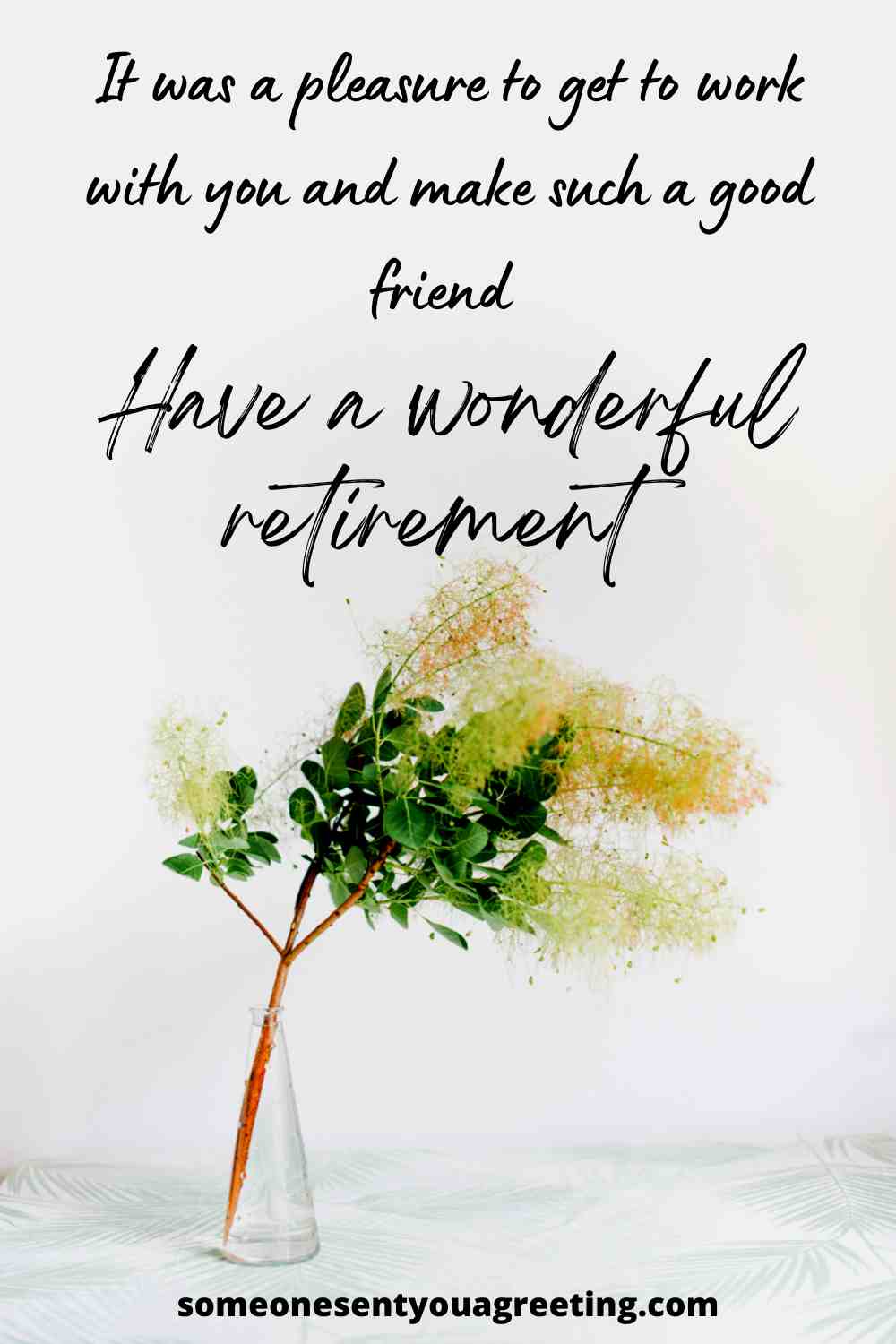 happy retirement coworker message