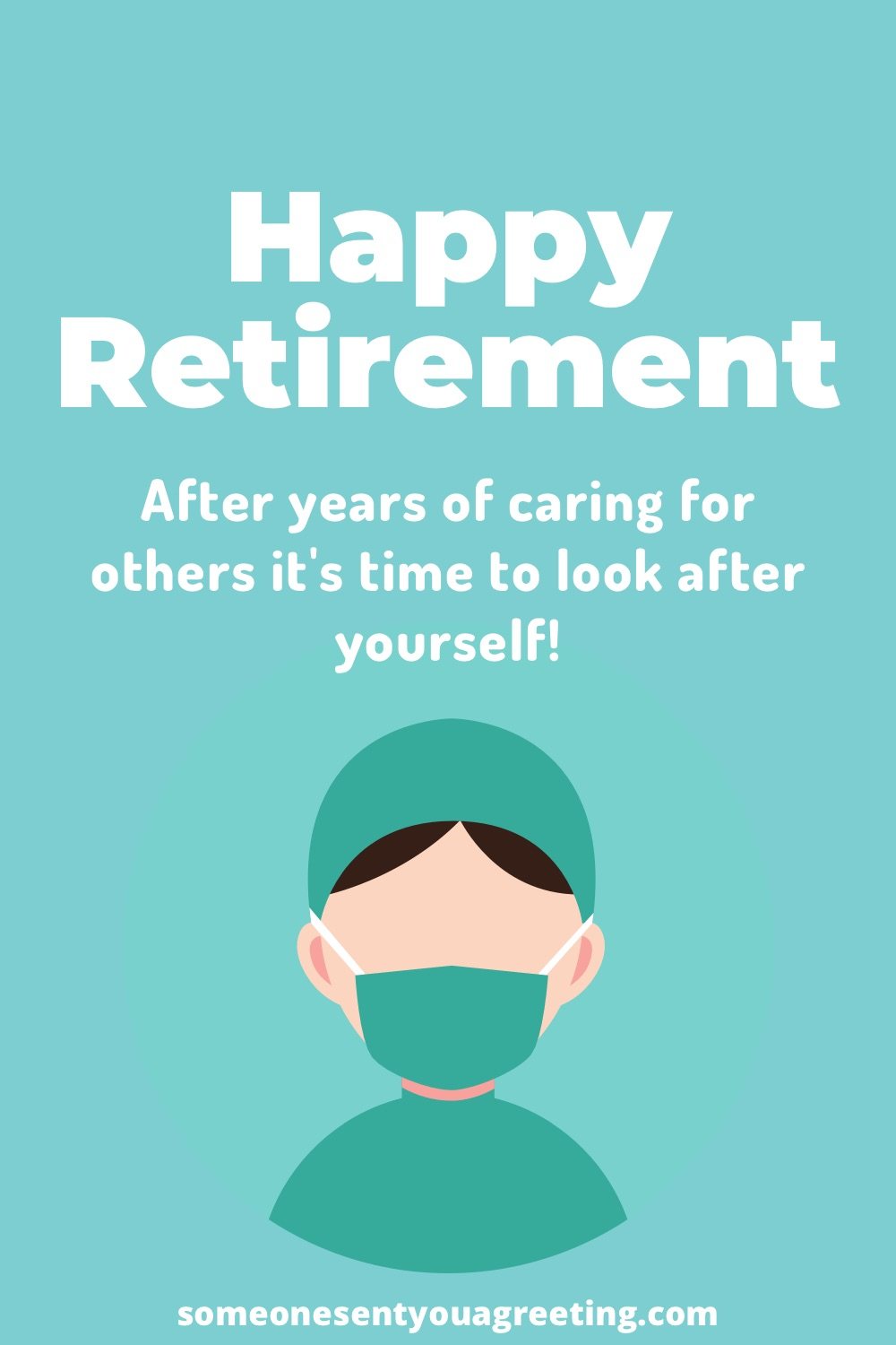 Retirement message for a doctor