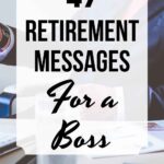 47 Retirement Messages for a Boss