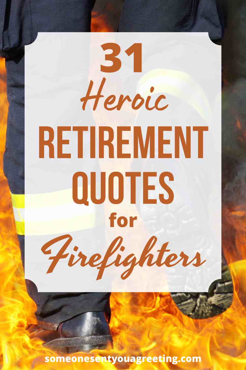 Retirement quotes for firefighters