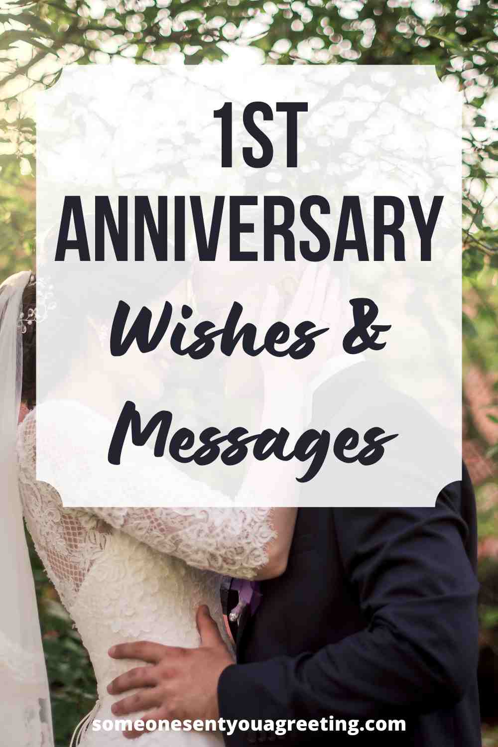 1st anniversary wishes for couple