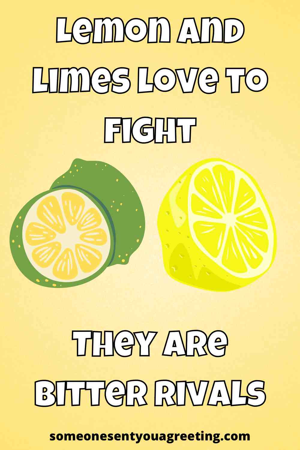 funny lemon lime pun