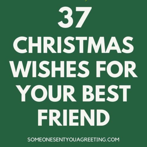 37 Christmas Wishes for your Best Friend