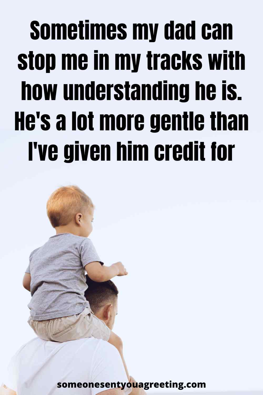 gentle words to describe dads