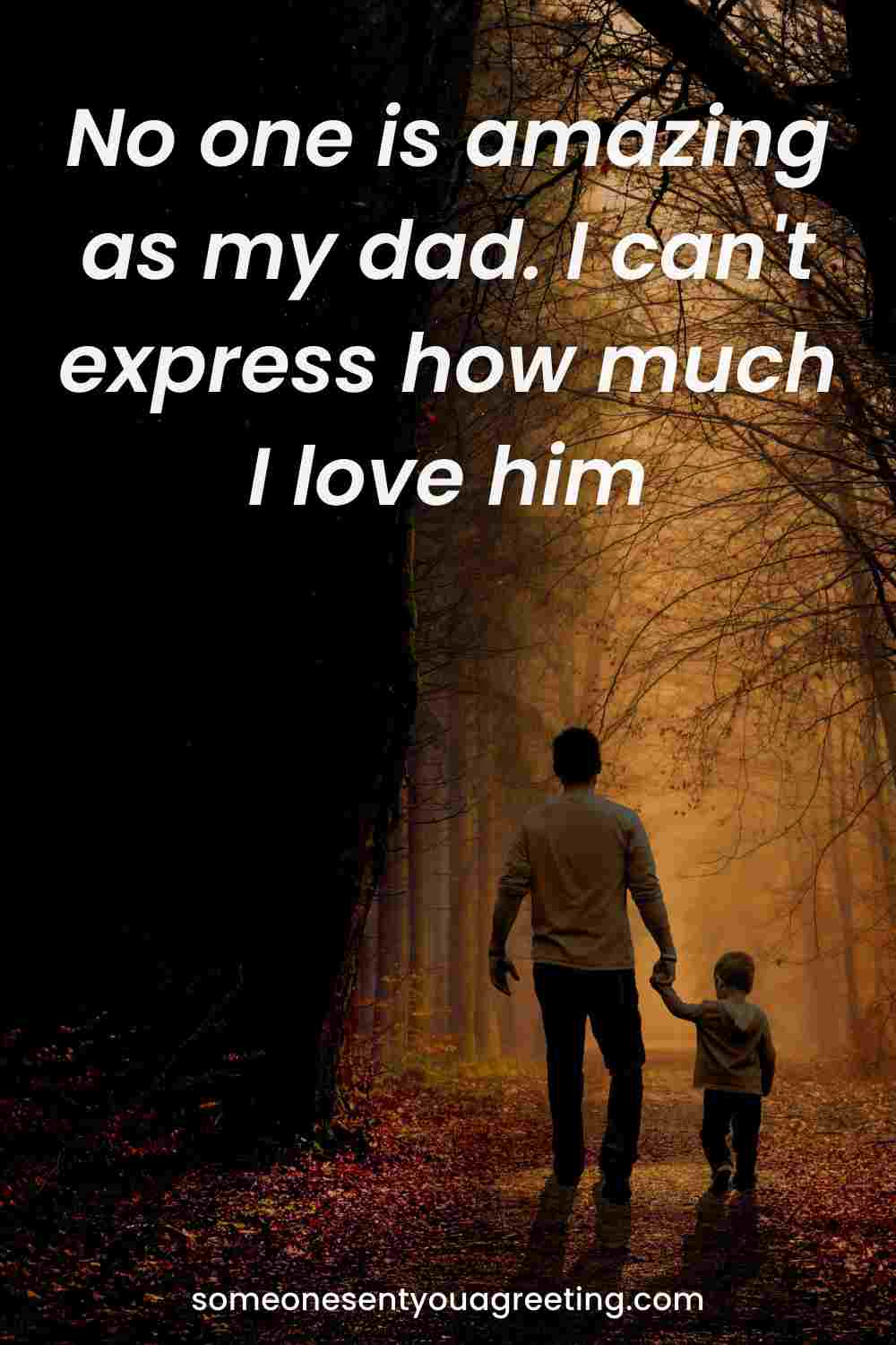 touching words to describe your dad