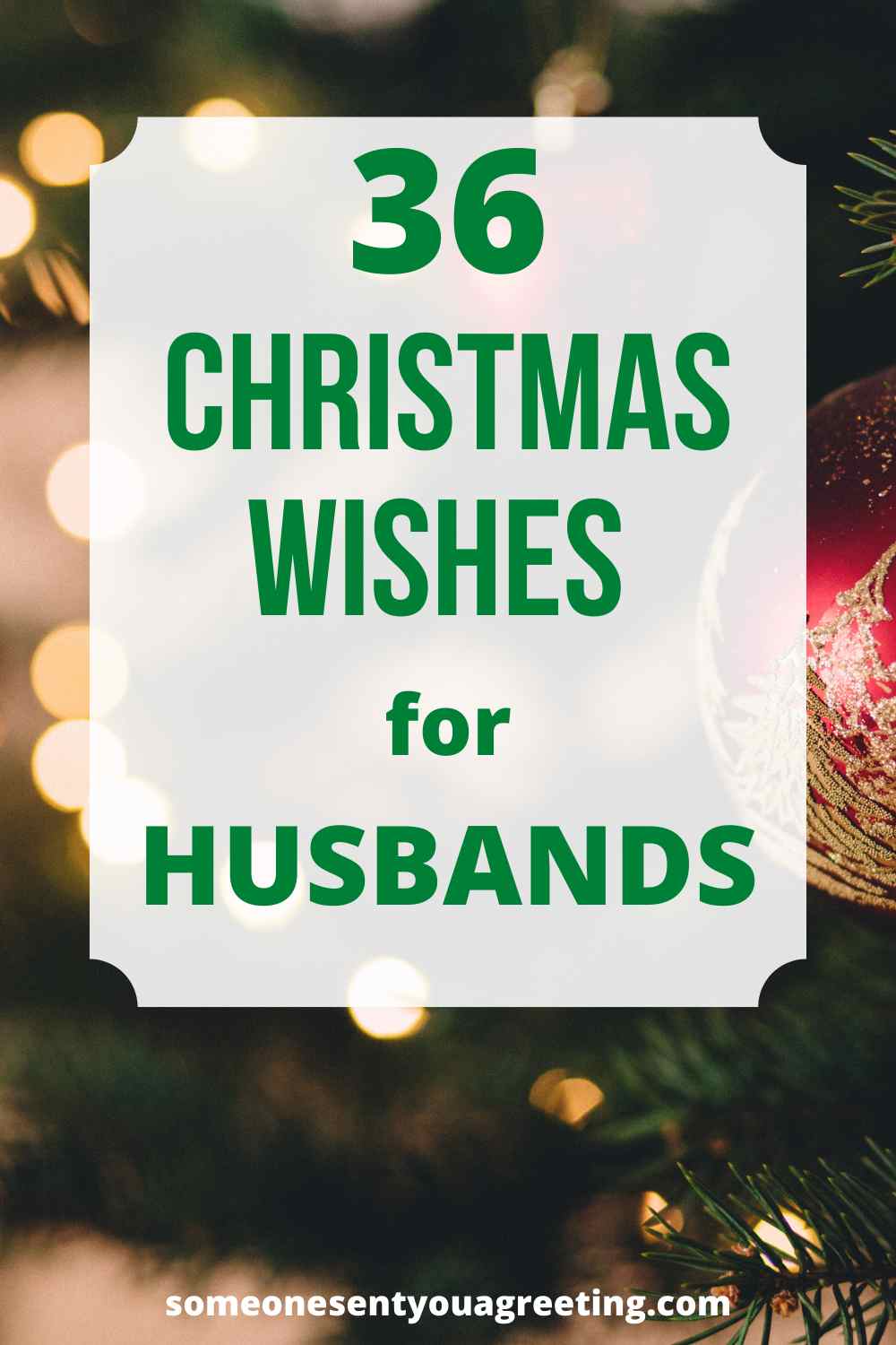 36 Christmas Wishes for Husband