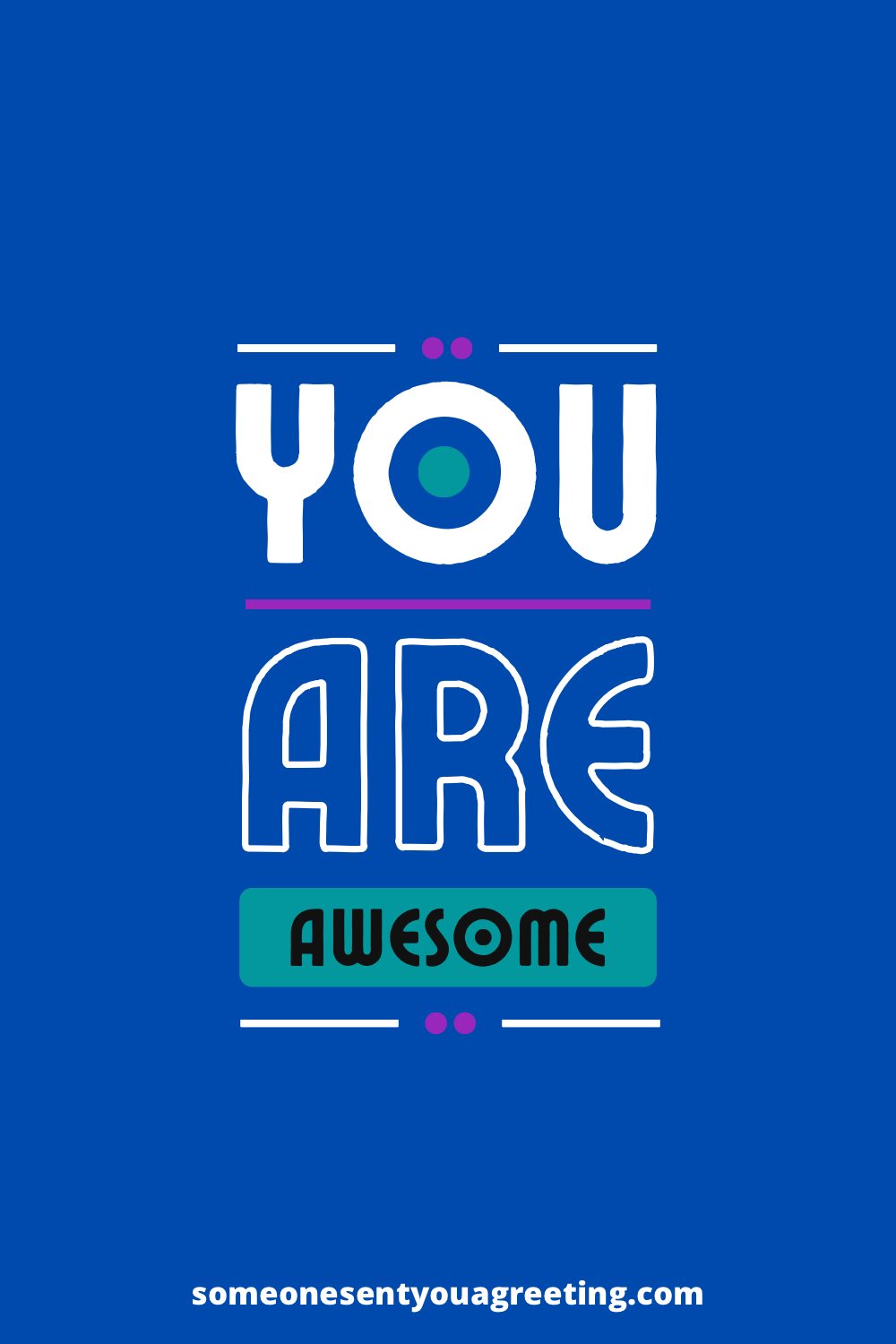 thank you for being awesome saying