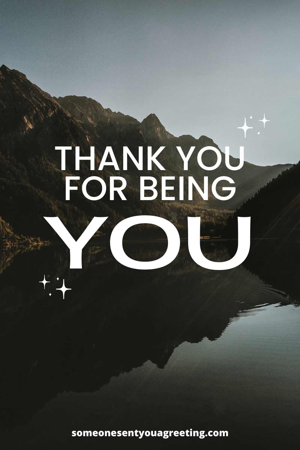 thank you for being you quote