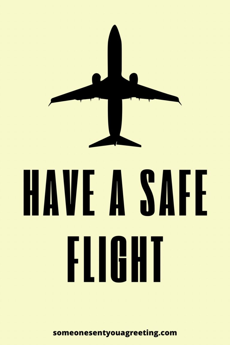 75+ Have a Safe Flight Messages and Alternatives Someone Sent You A