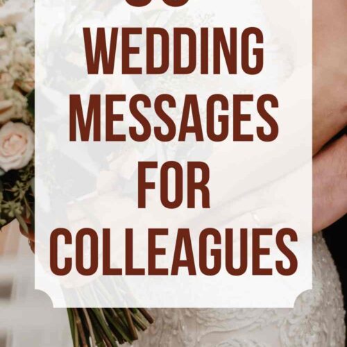 50+ Wedding Messages for Colleagues to Congratulate Them