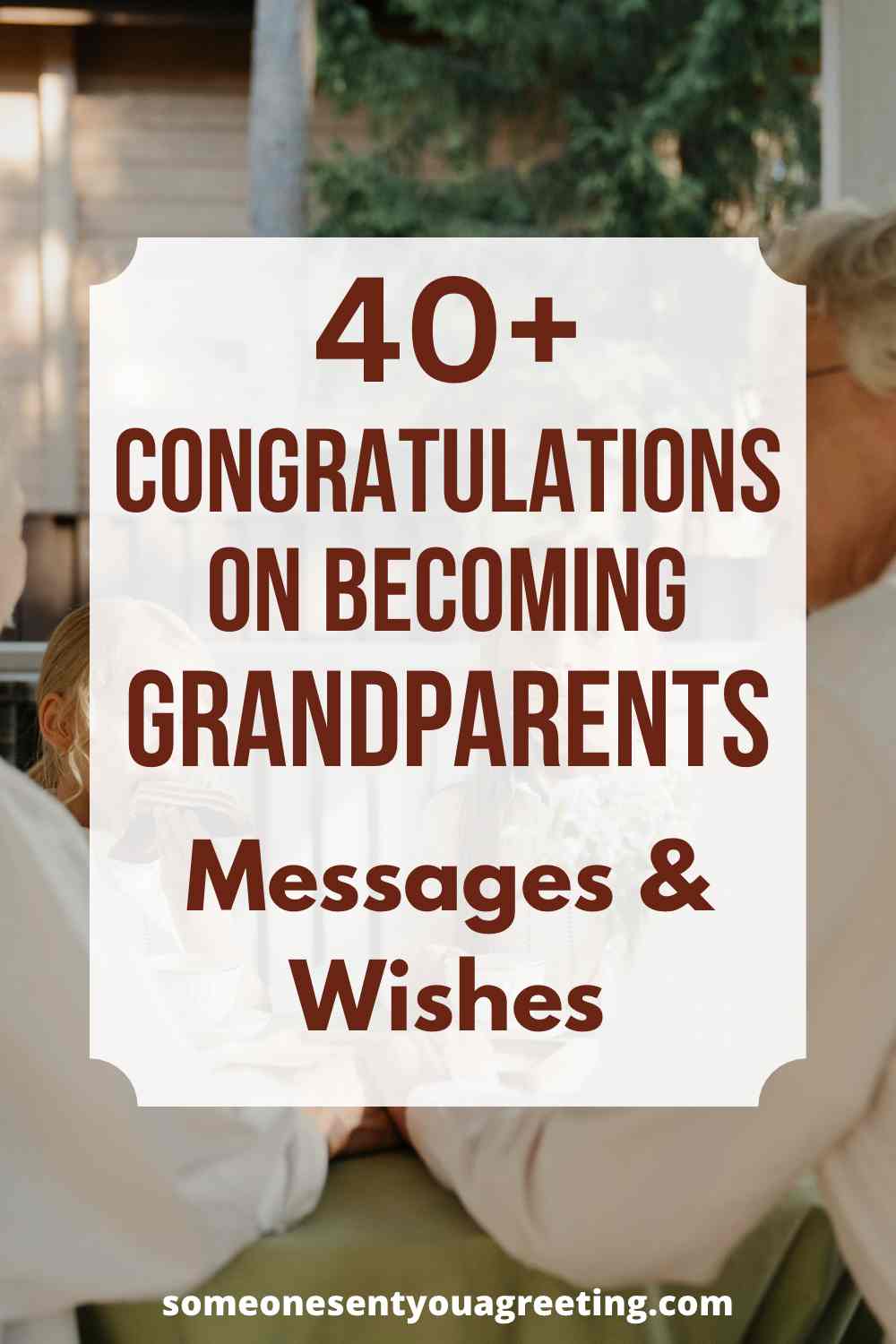 congratulations on becoming grandparents messages