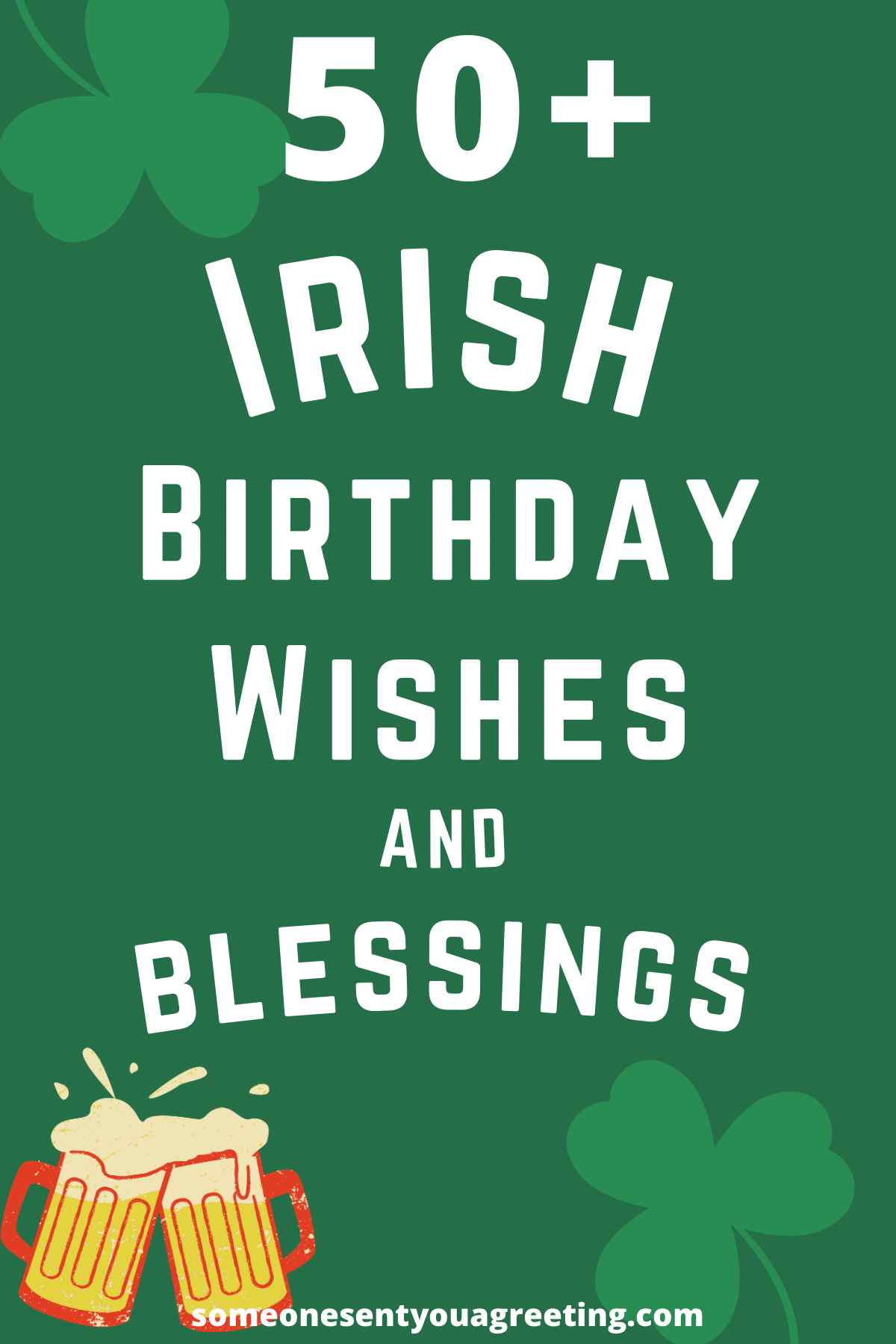 irish birthday wishes and blessings