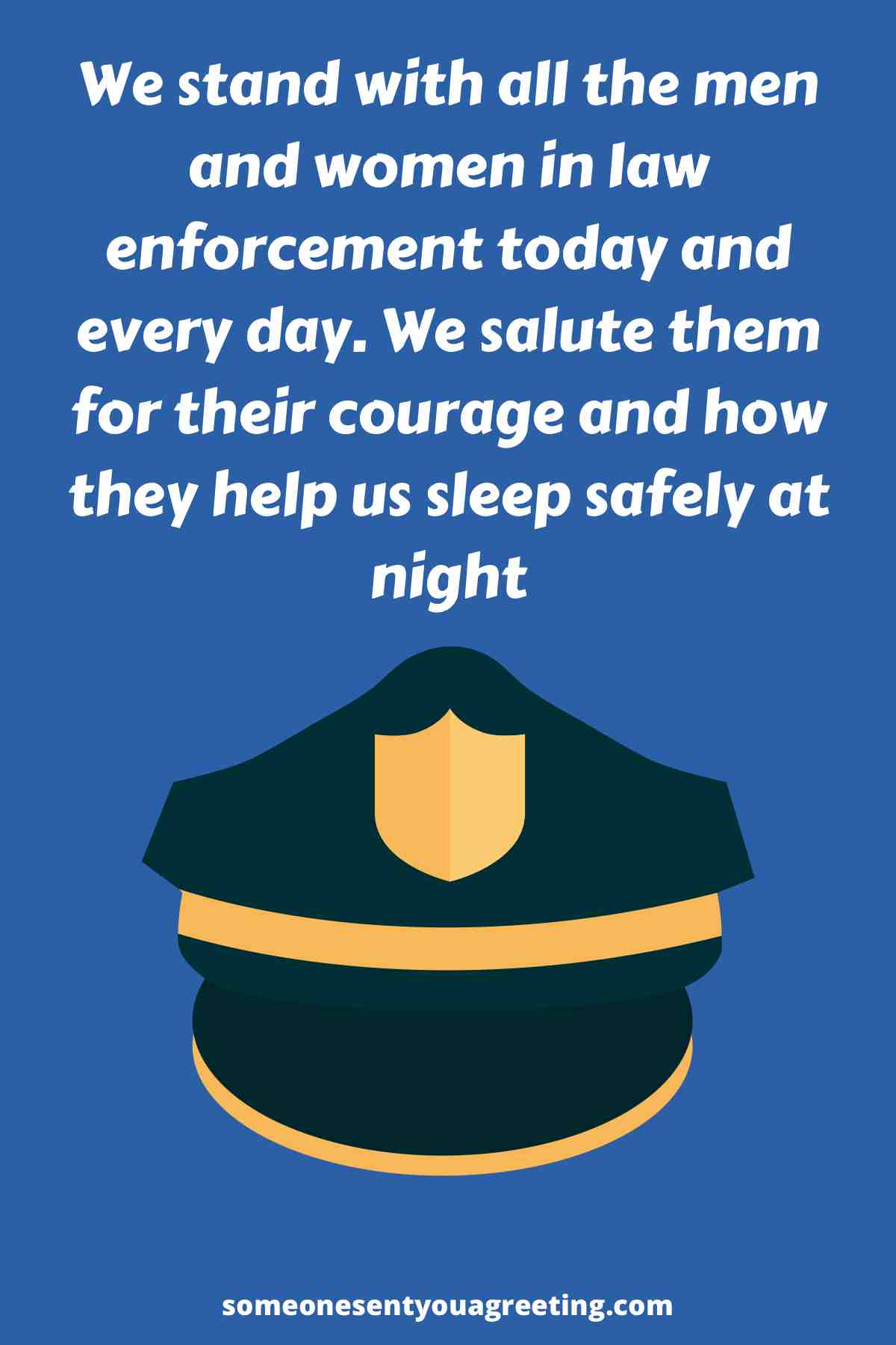 law enforcement appreciation day quote