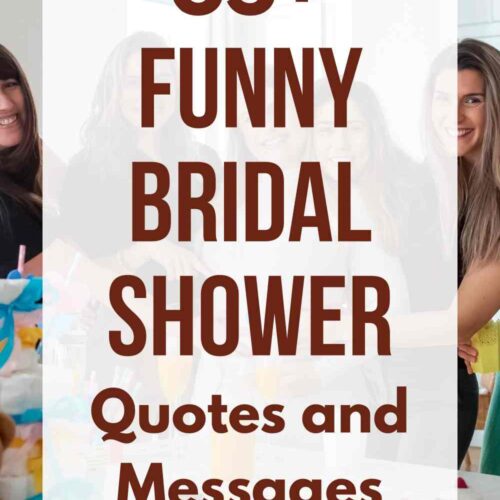 35+ Funny Bridal Shower Quotes and Messages